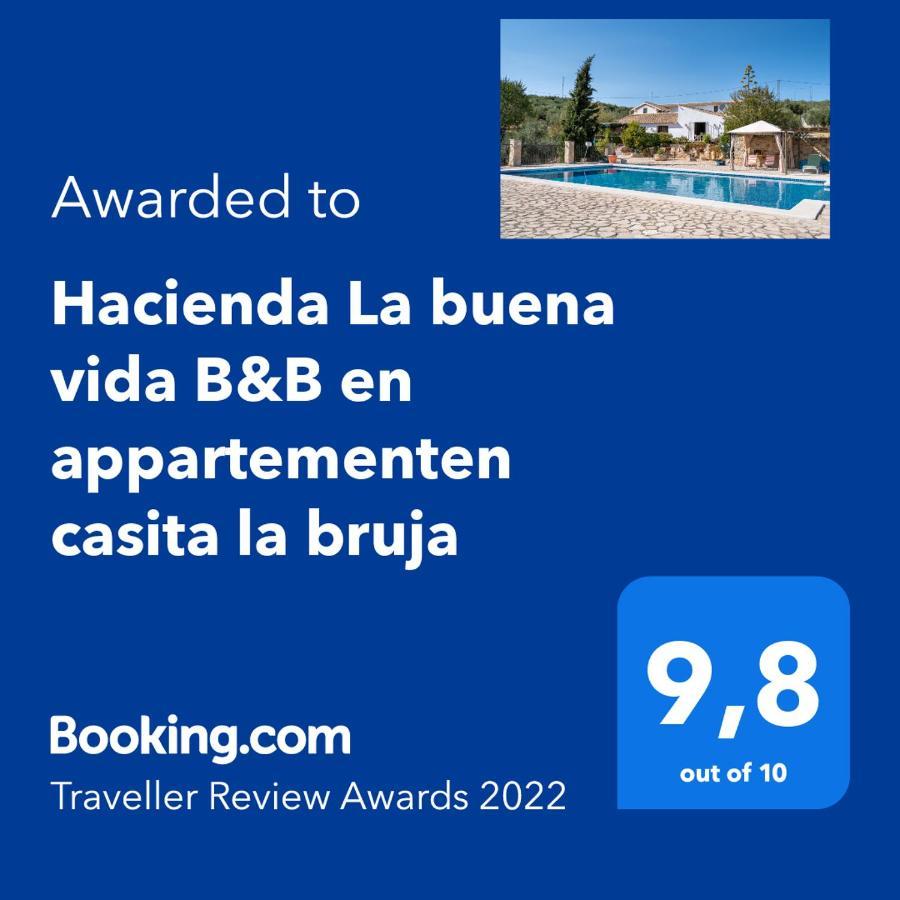 Hacienda La Buena Vida B&B En Appartementen Casita La Bruja Algarinejo Exteriör bild